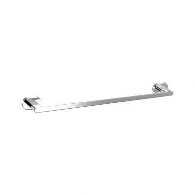Neko Lux Single Towel Rail 600mm Chrome