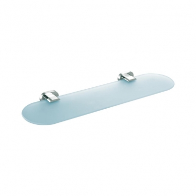 Neko Lux Glass Shelf (Tempered Glass-Frosted) Chrome