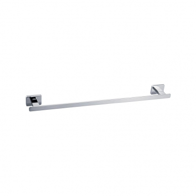 Neko Cue Single Towel Rail 600mm Chrome