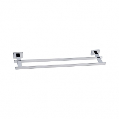 Neko Cue Double Towel Rail 600mm Chrome