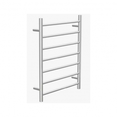 Trend Heated Towel Rail 800x600x112mm Brushed Nickel S/Steel R/H Power Outlet