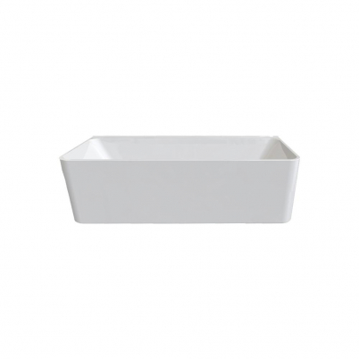 Neko Serene Back to Wall Freestanding Acrylic Bath 1700X750X600mm White