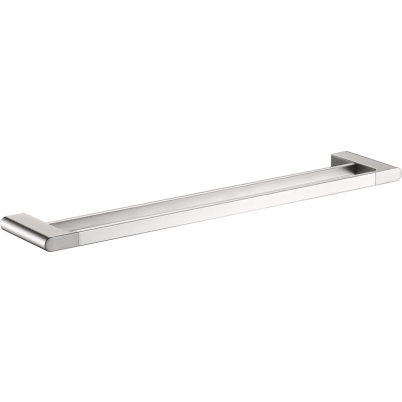 Sync Double Towel Rail 600mm Brushed Nickel