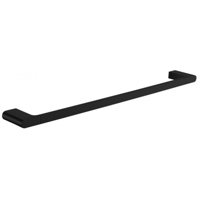 Sync Single Towel Rail 900mm Matte Black