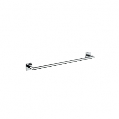 Crave Single Towel Rail 600mm Chrome