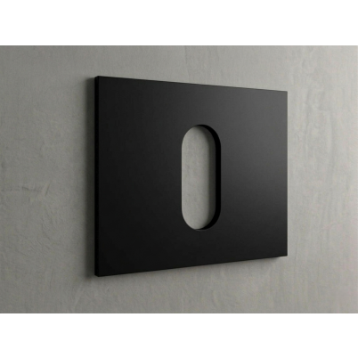 Polymarble Matte Black 600mm Top Only w/ Cut-out to Suit Trend-Cue-Bliss-Lux-Hue Basin