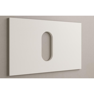 Polymarble Matte White 750mm Top Only w/ Cut-out to Suit Trend-Cue-Bliss-Lux-Hue Basin