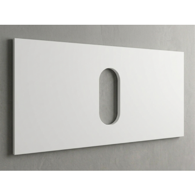 Polymarble Matte White 900mm Top Only w/ Cut-out to Suit Trend-Cue-Bliss-Lux-Hue Basin