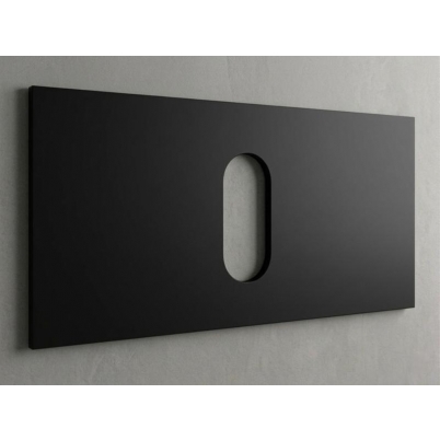 Polymarble Matte Black 900mm Top Only w/ Cut-out to Suit Trend-Cue-Bliss-Lux-Hue Basin