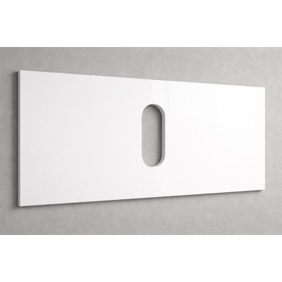 Polymarble Gloss White 1200mm Top Only w/ Cut-out to Suit Trend-Cue-Bliss-Lux-Hue Basin