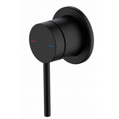 Hue Shower/Bath Mixer Finish Set Matte Black