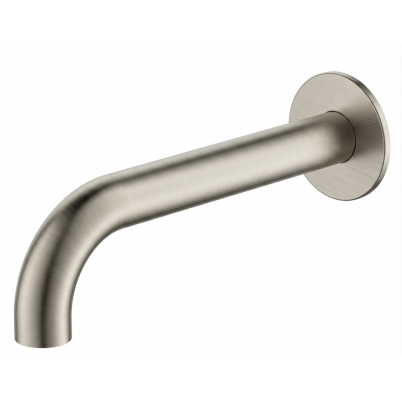 Hue Curved Bath Spout Brushed Nickel
