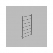 Neko Trend Heated Towel Rail 1100x600x112mm Round Polished S/Steel L/H Power Outlet