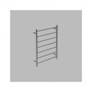 Neko Trend Heated Towel Rail 800x600x112mm Round Polished S/Steel R/H Power Outlet