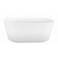 Neko  Evolve 1600 BTW Freestanding Acrylic Bath 1600x800x600mm Matte White 