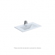 Neko Ceramic Top Only to Suit 750mm Neko Vanity 3TH
