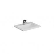 Polymarble Top Only Gloss White to Suit 600mm Neko Vanity 1TH