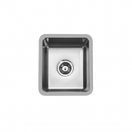 Hue 350 Rectangle Single Bowl Undercounter/Countertop Sink NTH 350x400x180mm S/Steel