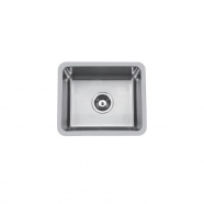 Hue 550 Rectangle Single Bowl Undercounter/Countertop Sink NTH 550x450x210mm S/Steel