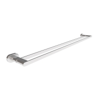 Neko Lux Double Towel Rail 800mm Chrome