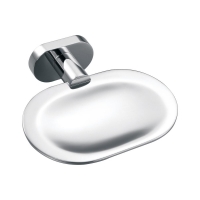 Neko Lux Soap Dish (Brass) Chrome (With Hole)