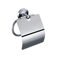 Neko Cruze Toilet Roll Holder Chrome (With Flap)