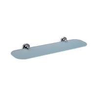 Neko Cruze Glass Shelf (Tempered Glass-Frosted) Chrome