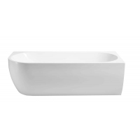 Neko Evolve 1500 Left Hand Corner Acrylic Bath 1500x750x580 White