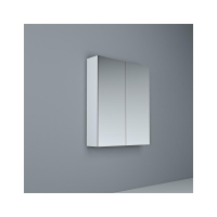 Crave Mirror Door Shaving Cabinet 600 x 700mm with Soft Close Hinges White