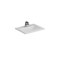 Polymarble Top Only Matte White to Suit 600mm Neko Vanity 1TH