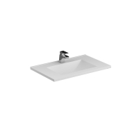 Polymarble Top Only Matte White to Suit 750mm Neko Vanity 1TH