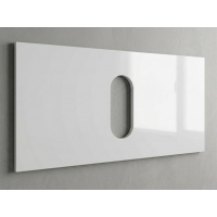 Polymarble Gloss White 900mm Top Only w/ Cut-out to Suit Trend-Cue-Bliss-Lux-Hue Basin