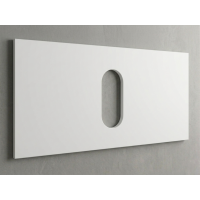 Polymarble Matte White 900mm Top Only w/ Cut-out to Suit Trend-Cue-Bliss-Lux-Hue Basin