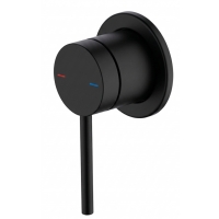 Hue Shower/Bath Mixer Finish Set Matte Black