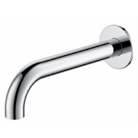 Hue Curved Bath Spout Chrome