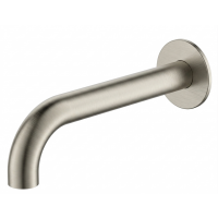 Hue Curved Bath Spout Brushed Nickel