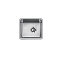 Hue 500 Rectangle Single Bowl Undercounter/Countertop Sink NTH 500x450x210mm S/Steel