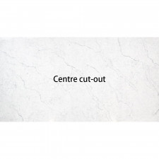 Cloudy Day Quartz Top with Centre Cut-out - +$449.00 Cloudy Day Quartz Top with Centre Cut-out - +$449.00