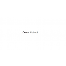 Polymarble Gloss White 900mm Top Only with Centre Cut-out - +$229.00