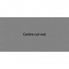 Berlin Grey Quartz Top with Centre Cut-out - +$529.00 Berlin Grey Quartz Top with Centre Cut-out - +$529.00
