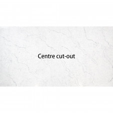 Cloudy Day Quartz Top 2x Ø100mm Centre Cut-out - +$529.00